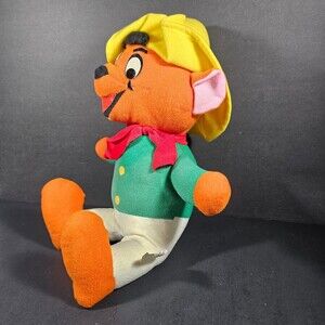 Vintage 1971 Speedy Gonzales Mighty Star Warner Brothers Plush, 16"